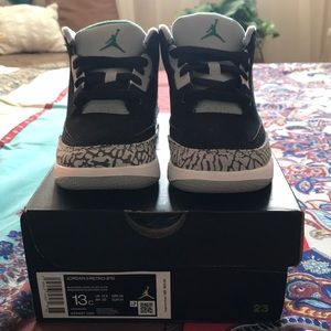 Jordan 3 Retro (PS) Pine Green